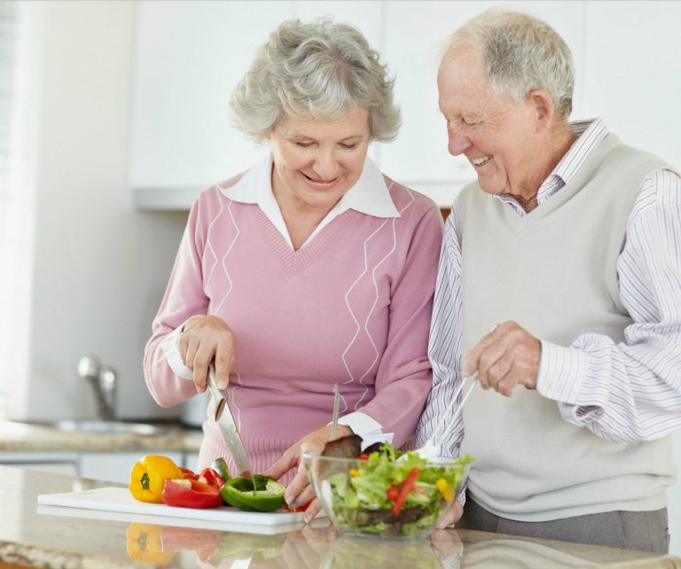 Seniors Cooking Healthy Meals Medicare Solutions Blog